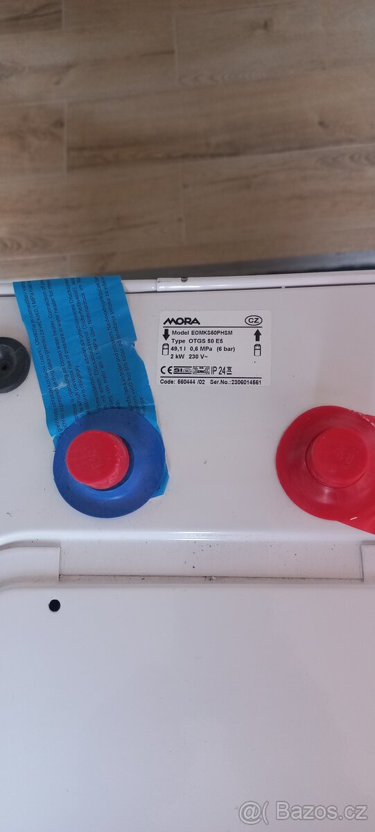 Elektrický bojlér Mora 50l - 3