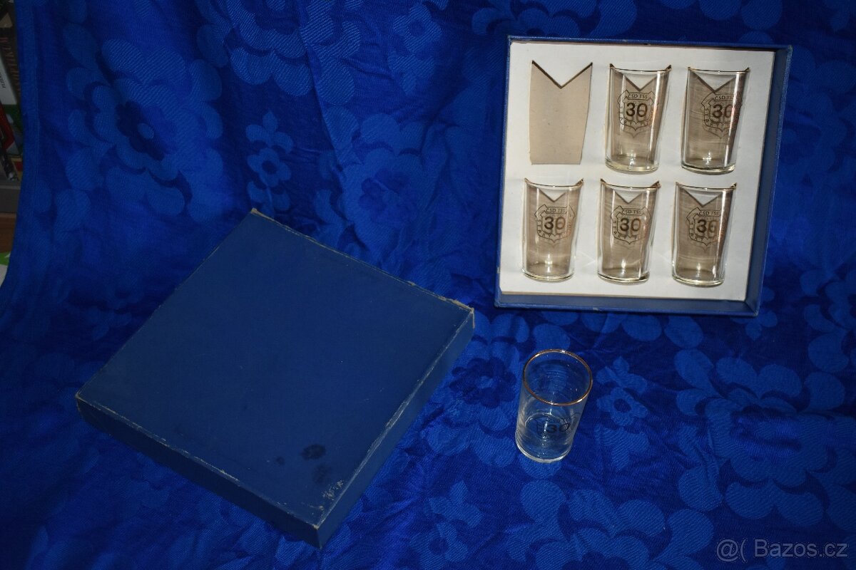 Výroční skleničky ČSD TSS Starý Plzenec - 3