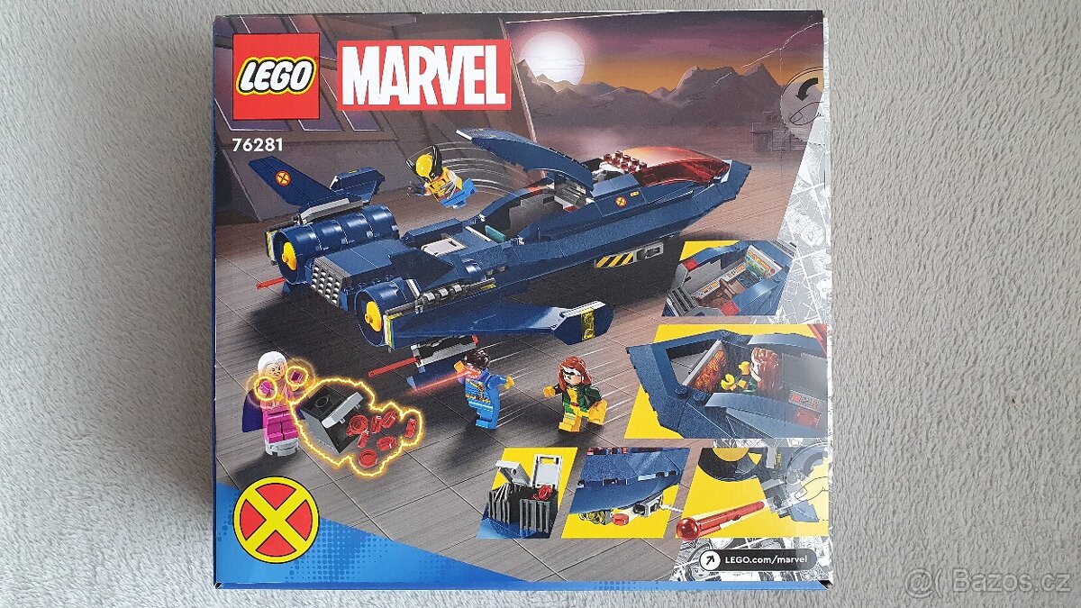 Lego 76281 Tryskáč X-Men X-Jet - 3