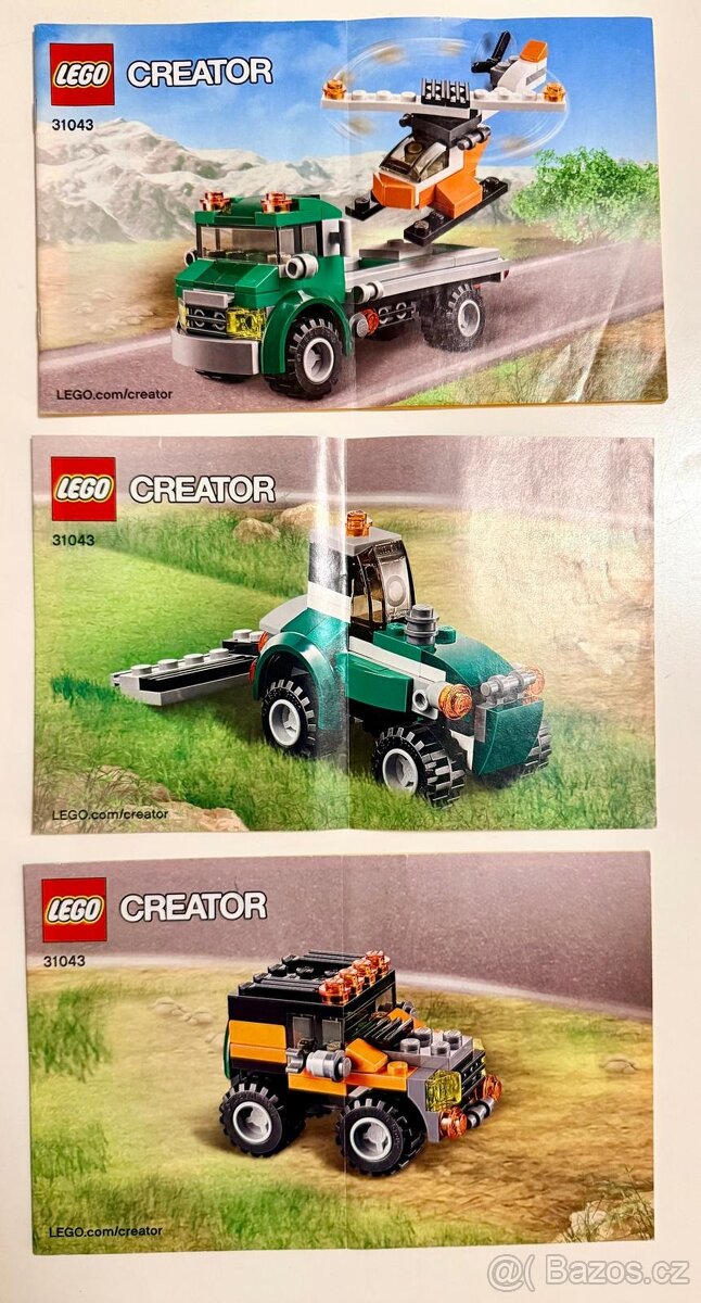 Lego Creator 31043 Dopravní vrtulník - 3
