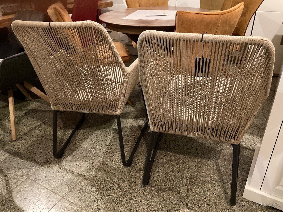 2 KS zahradní křeslo BRAFAB -MIDWAY-Nové - 3