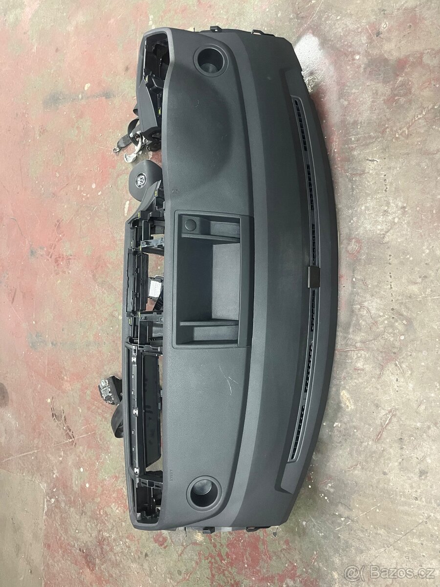 Transporter T6 T5 airbagová sada, palubní deska - 3