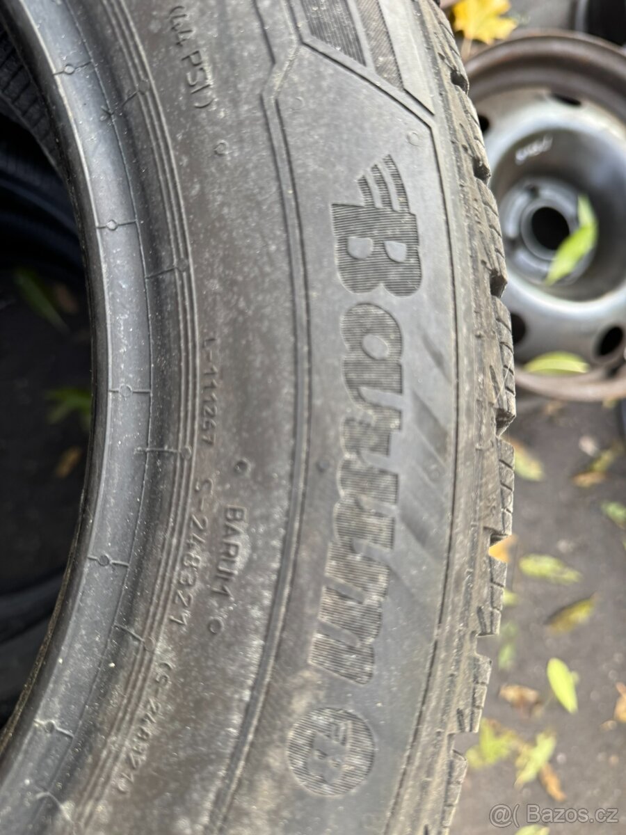 908. 4x zimní barum 185/60 r15 ( cca 6,5 - 7 mm) - 3