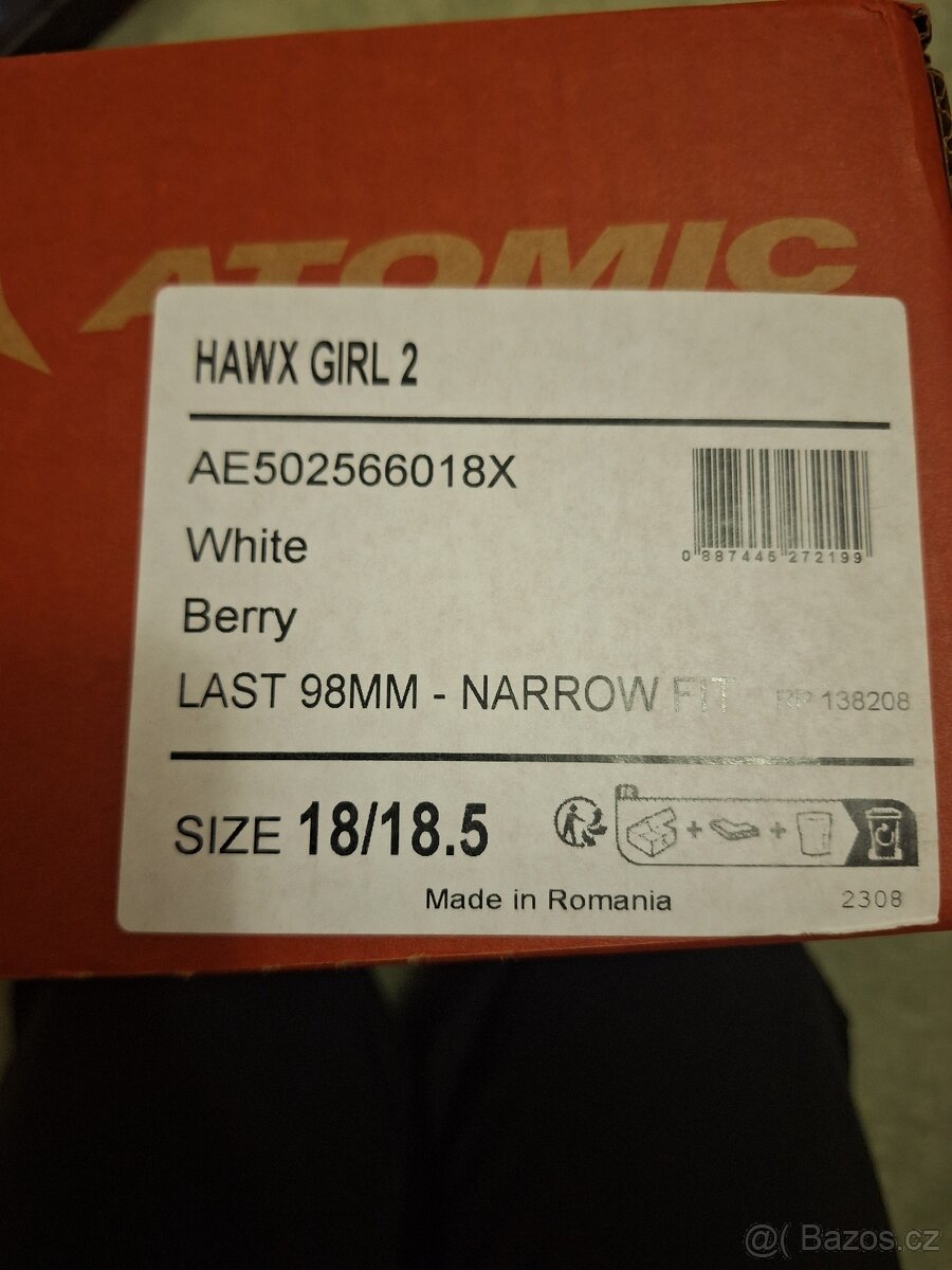 Lyzaky Atomic Hawx Girl 2 - 3