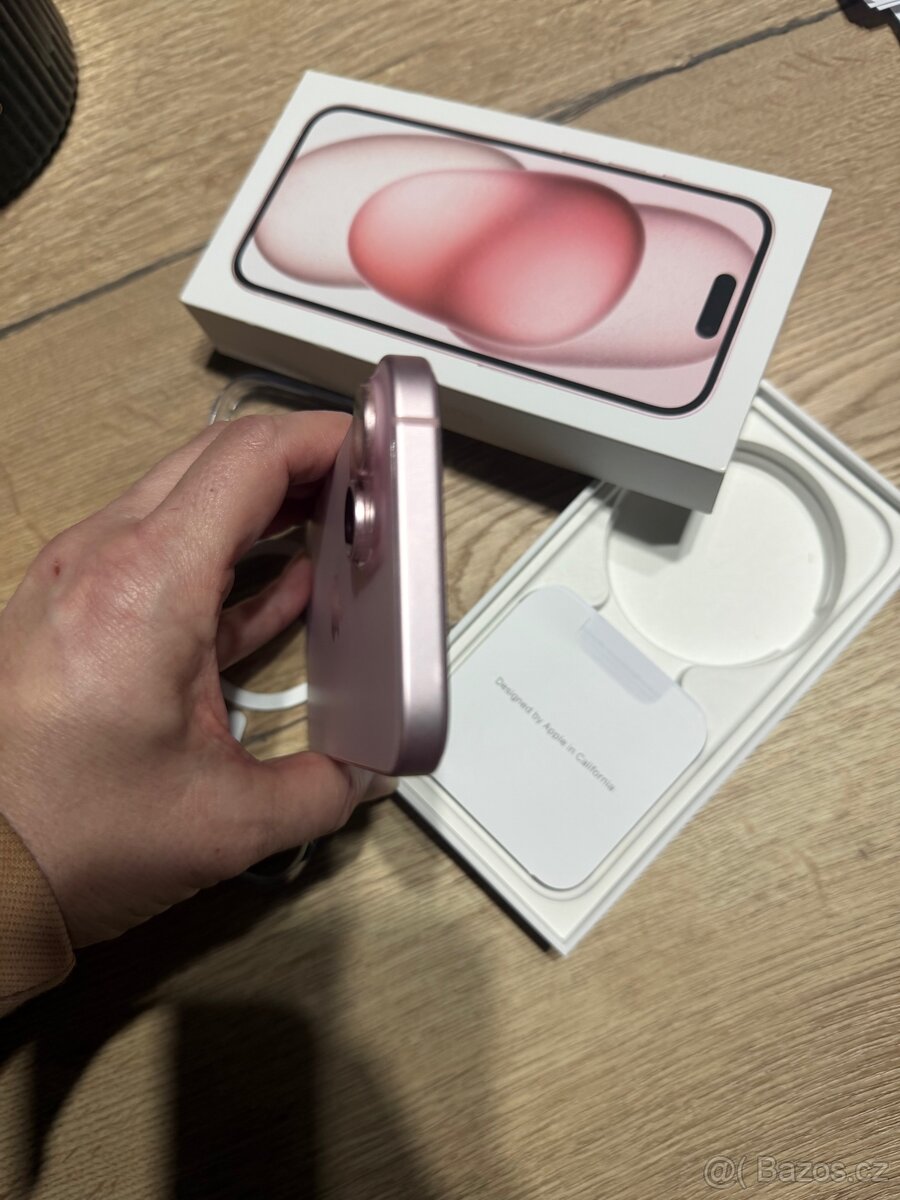Apple Iphone15 128gb růžový - 3