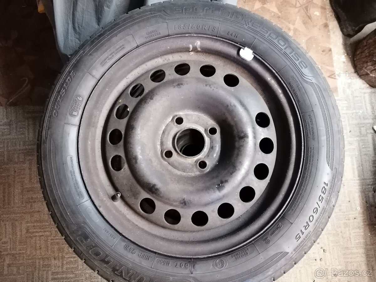 Letní pneu s ráfkem 185/60/15 - 3