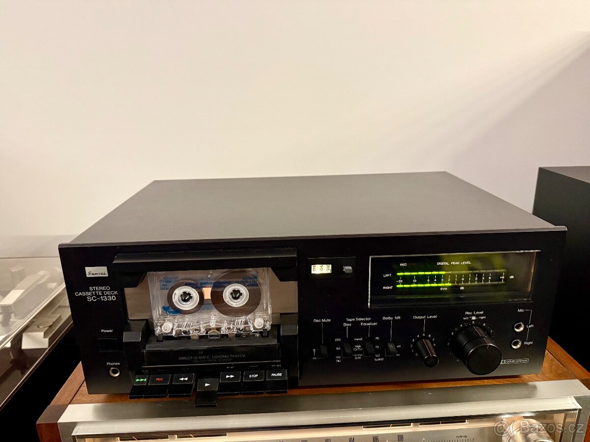 Sansui SC-1330 Stereo Cassette Deck - 3