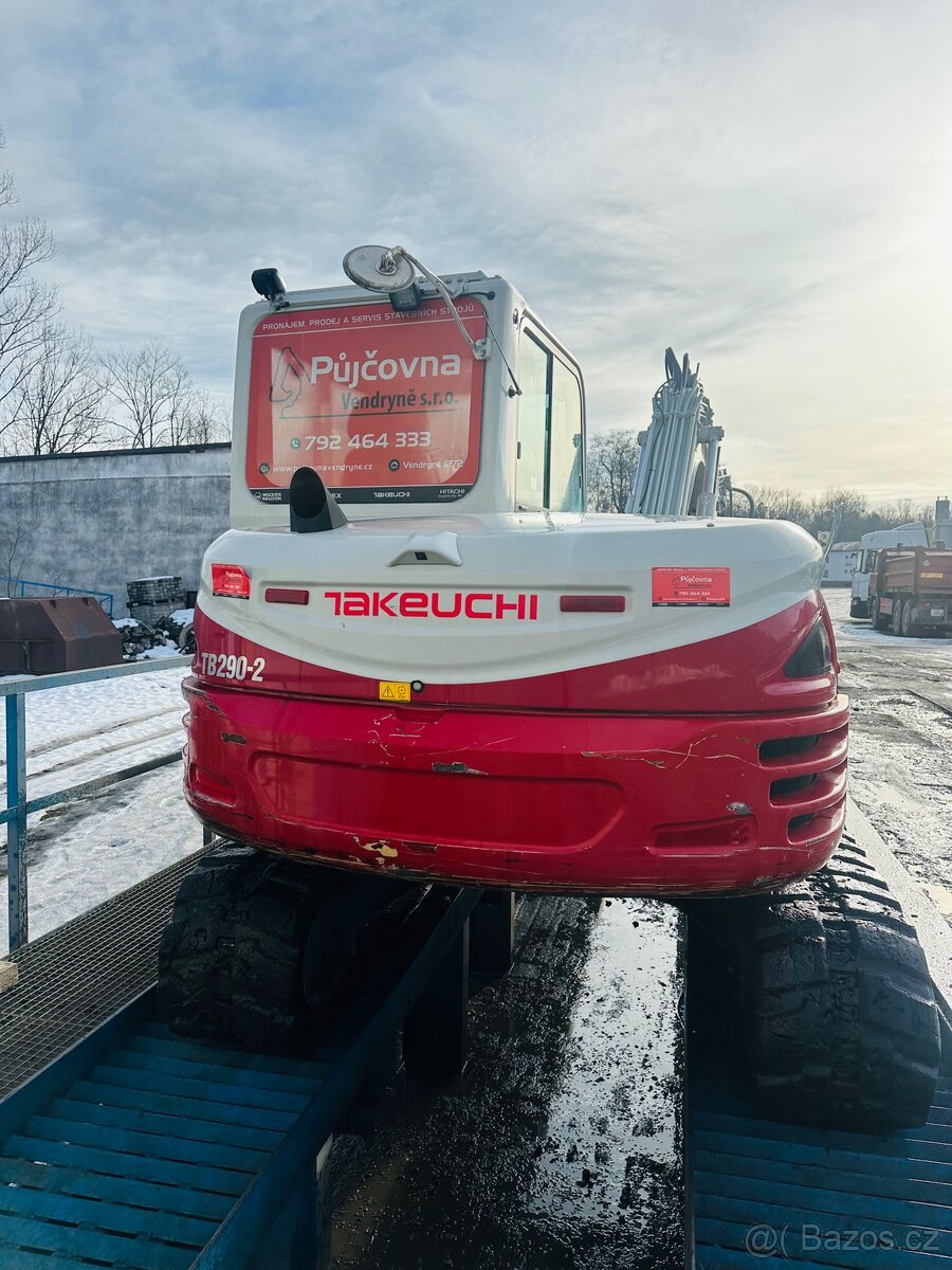 Pásový bagr Takeuchi TB 290/2 - 3