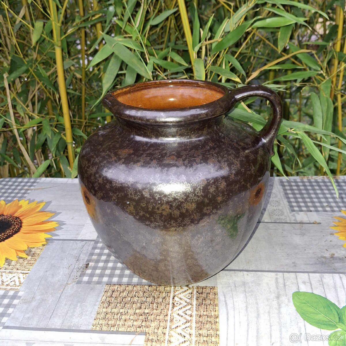 Stary keramický džbán kamenáč antik v.25 cm
Aukce - 3