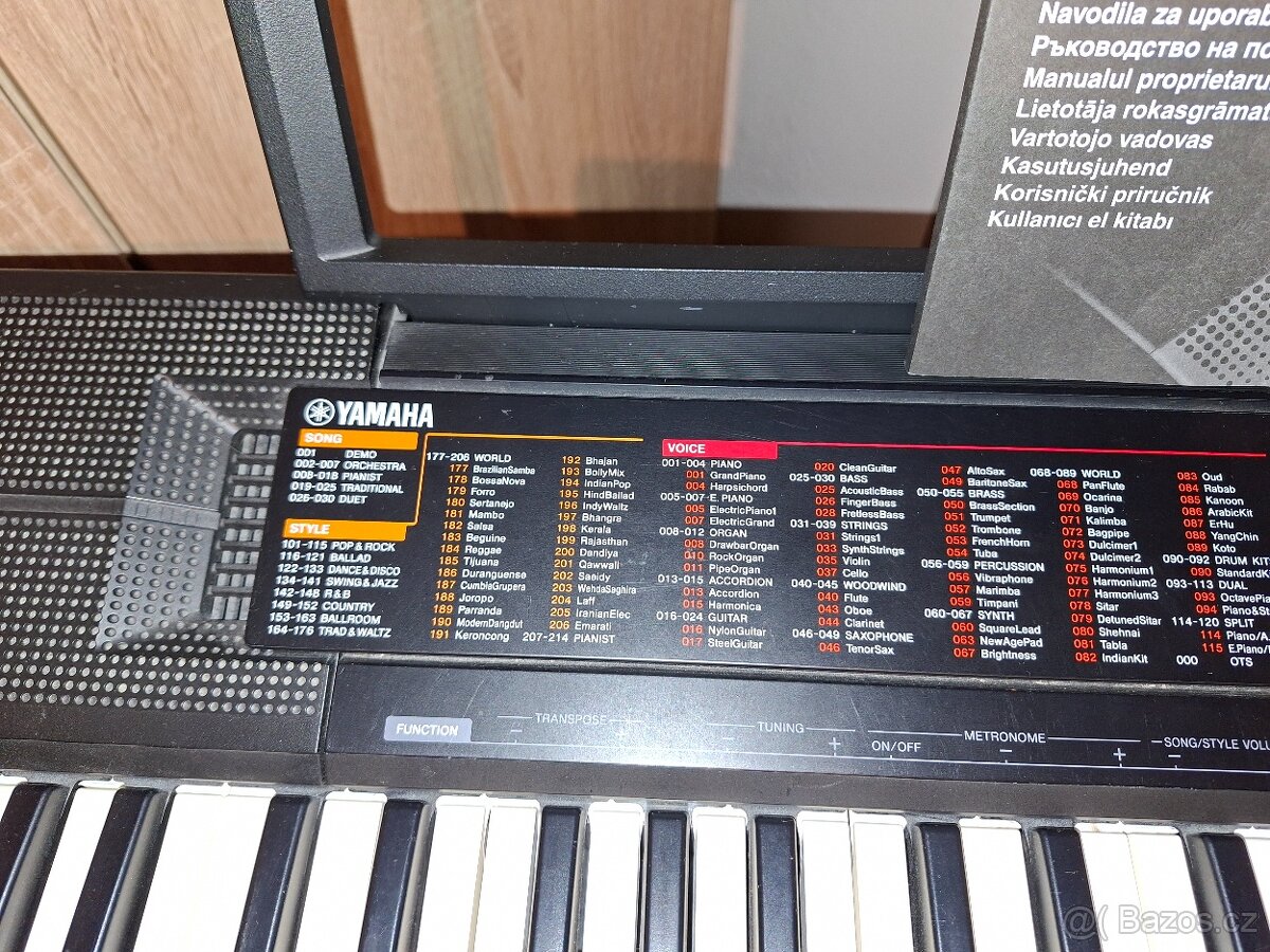 Elektronické klávesy Yamaha PSR - F51 - 3