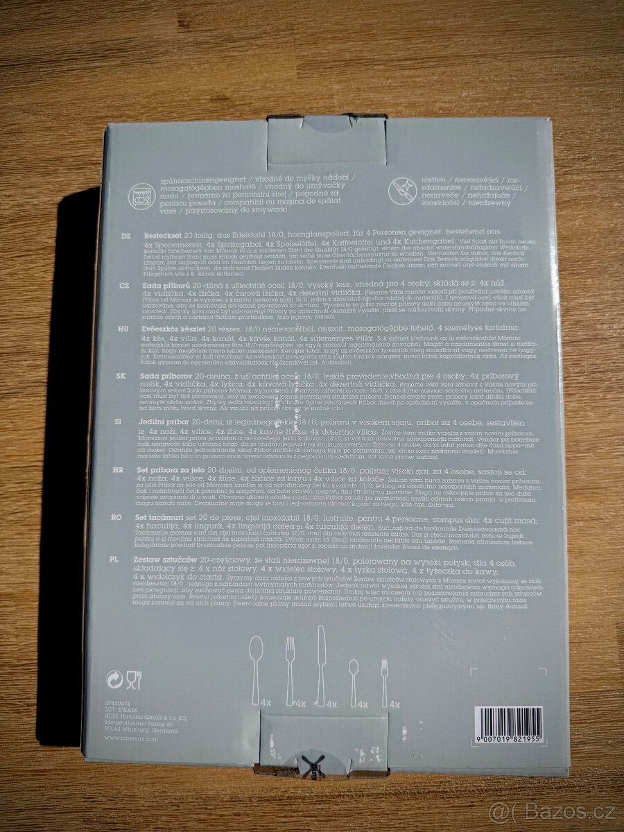 Nová sada příborů Modern Living Ronda – 20 ks v originálním - 3