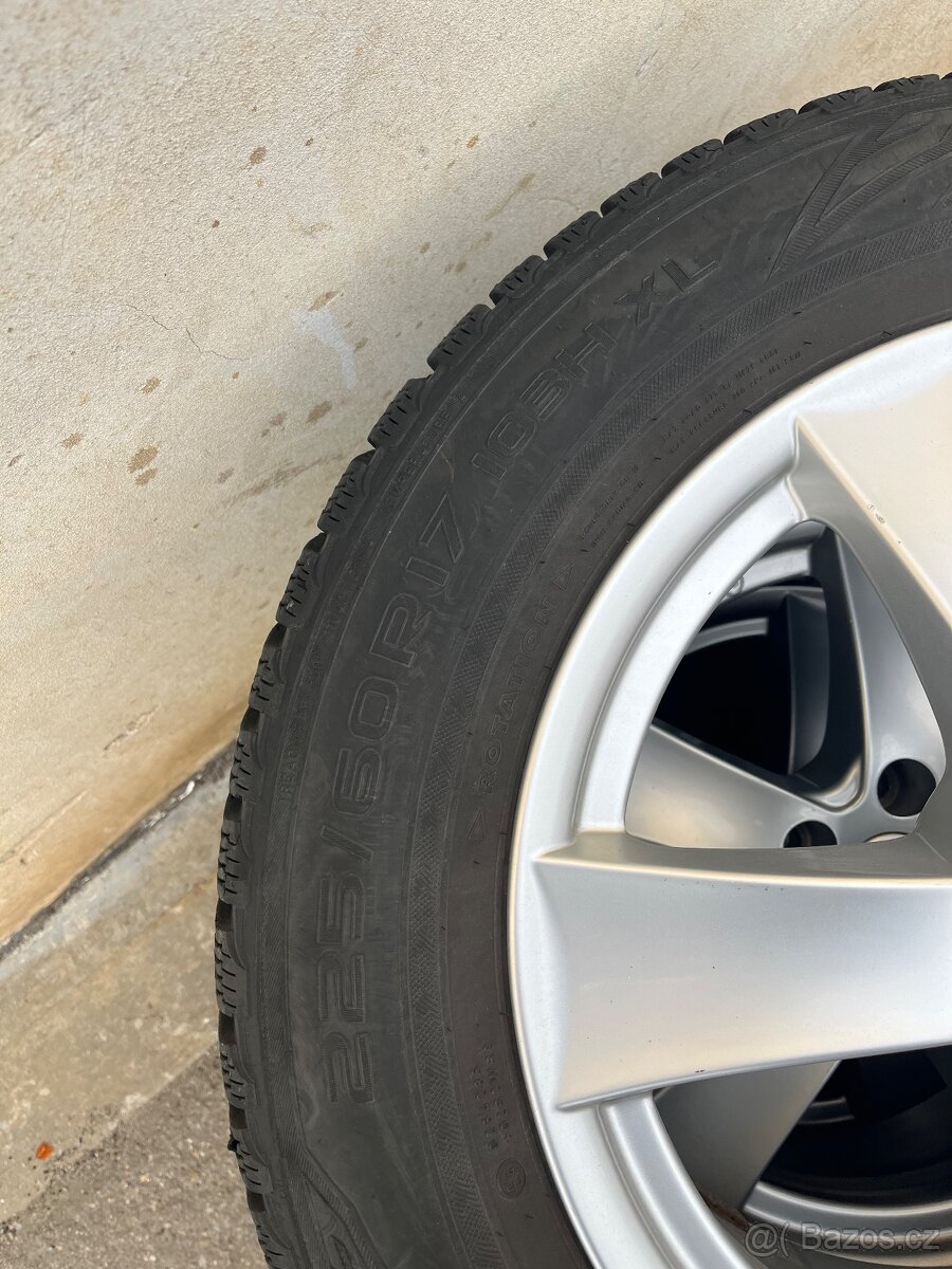 Alu kola R17 zímní pneumatiky 225/60/R17 - 3