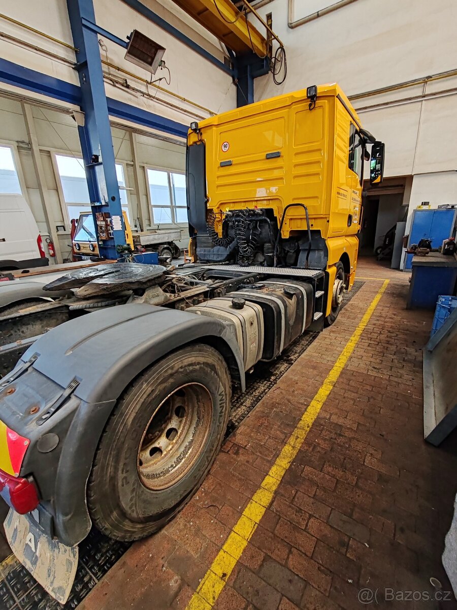 Tahač MAN TGA 18.440 4x2 + sklopná vana SCHMITZ SKI 24 - 3