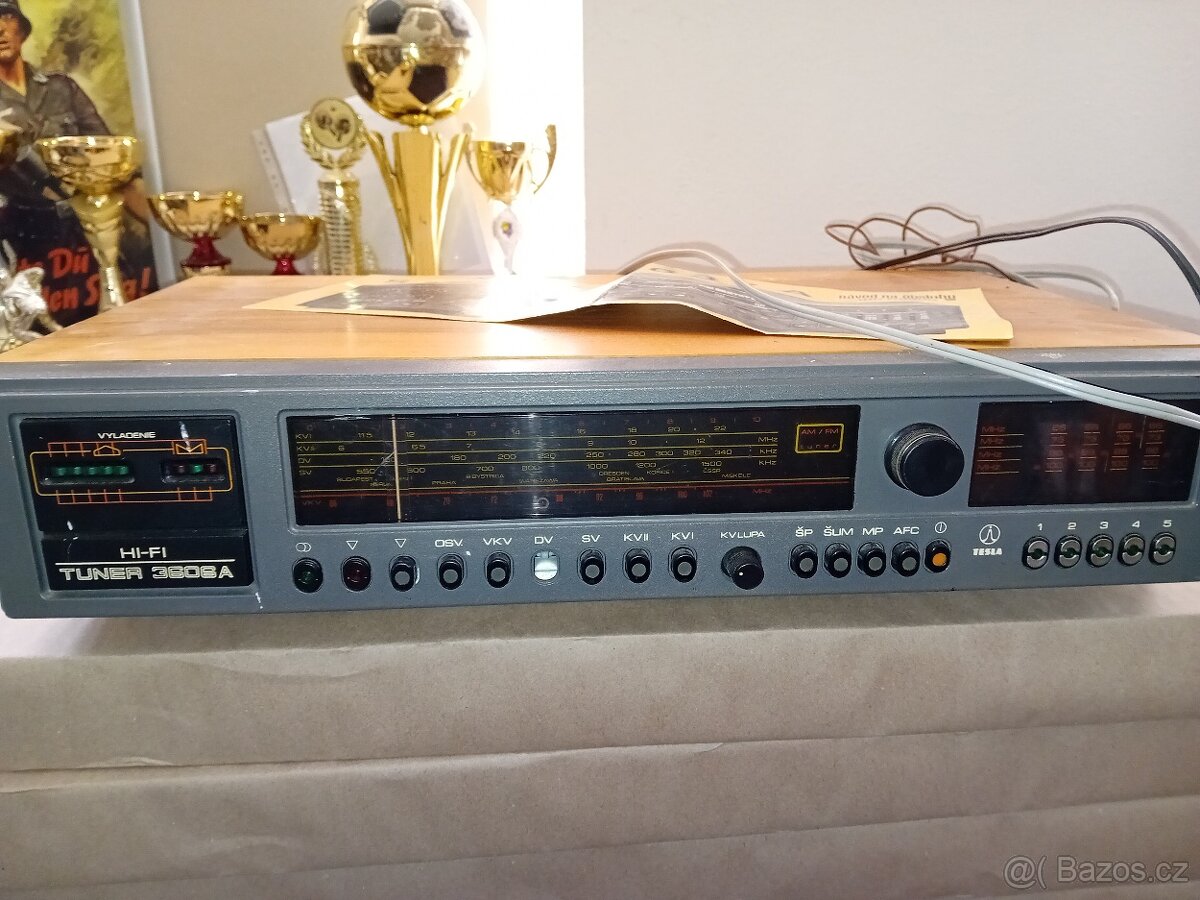 Gramofon, magnetofon. Stará rádia - 3