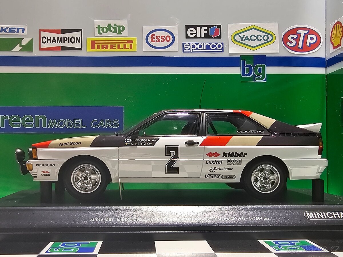 AUDI - QUATTRO N 2 Rally Sweden 1983 H.MIKKOLA - 3