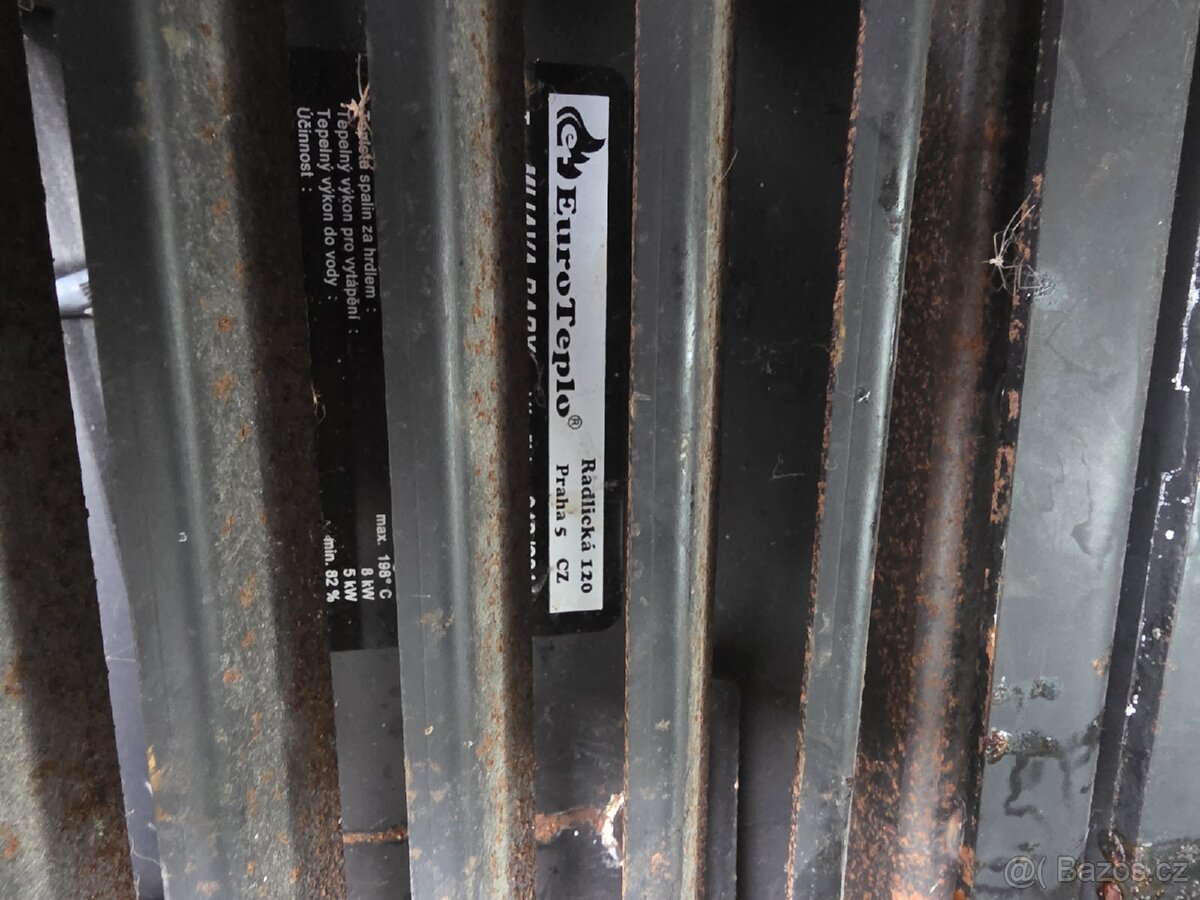 Krbová kamna s výměníkem nepouzita - 3