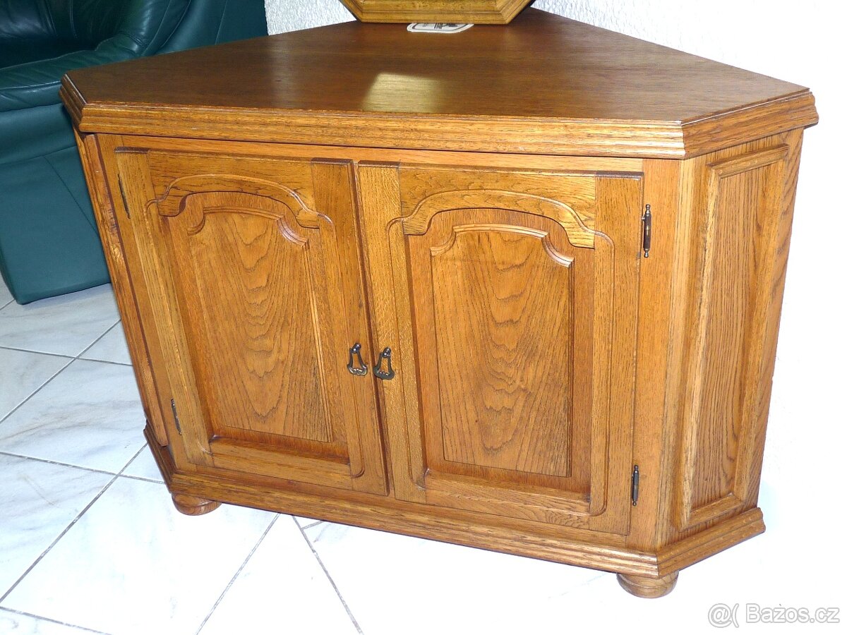 rohová rustikální komodu - 3