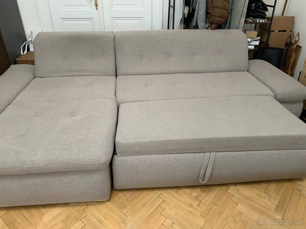 Rozkládací gauč – výborný stav - 3