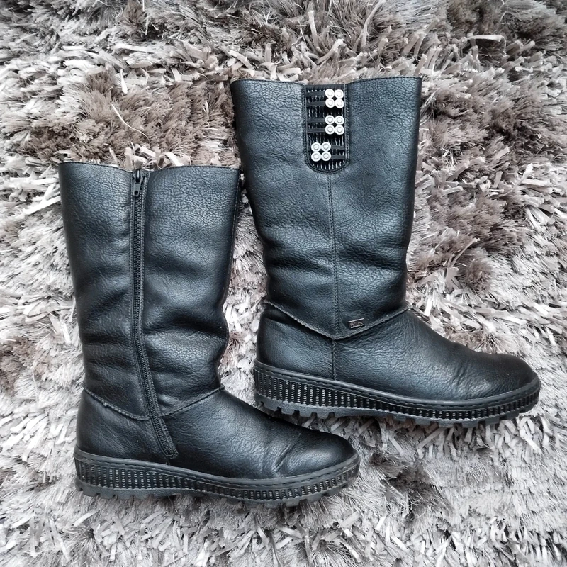 Zimní kozačky Rieker TEX Vario voděodolné s klima membránou - 3