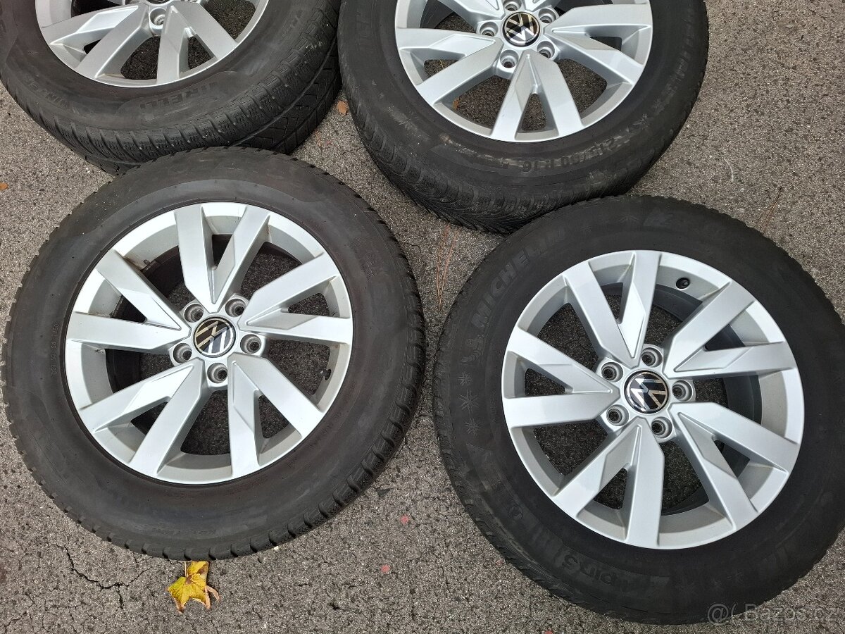 Alu kola 16" VW Passat Aragon rozteč 5x112 s pneu 215/60R16 - 3