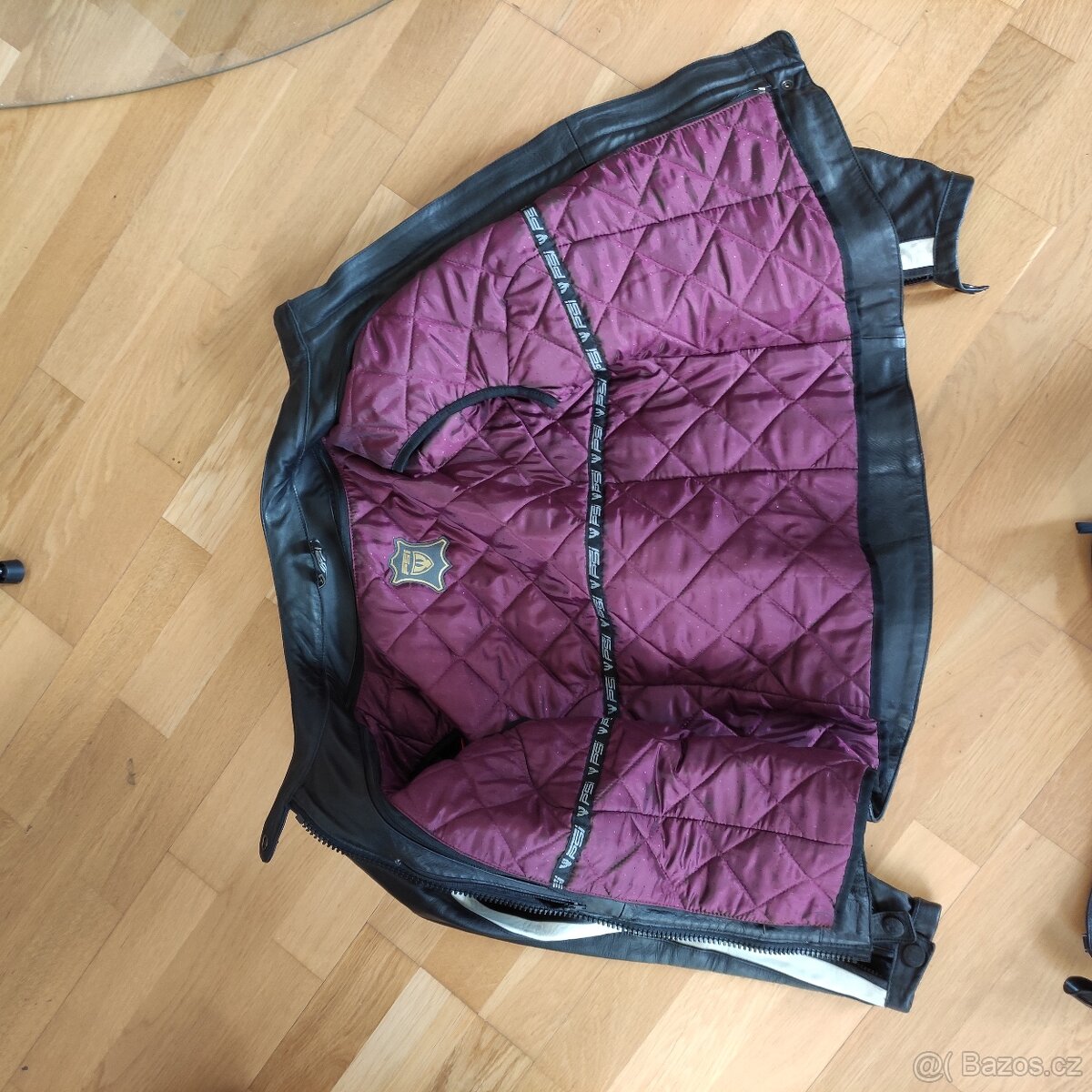 Prodám dámskou koženou bundu+ kalhoty+ boty PSI Hubik - 3