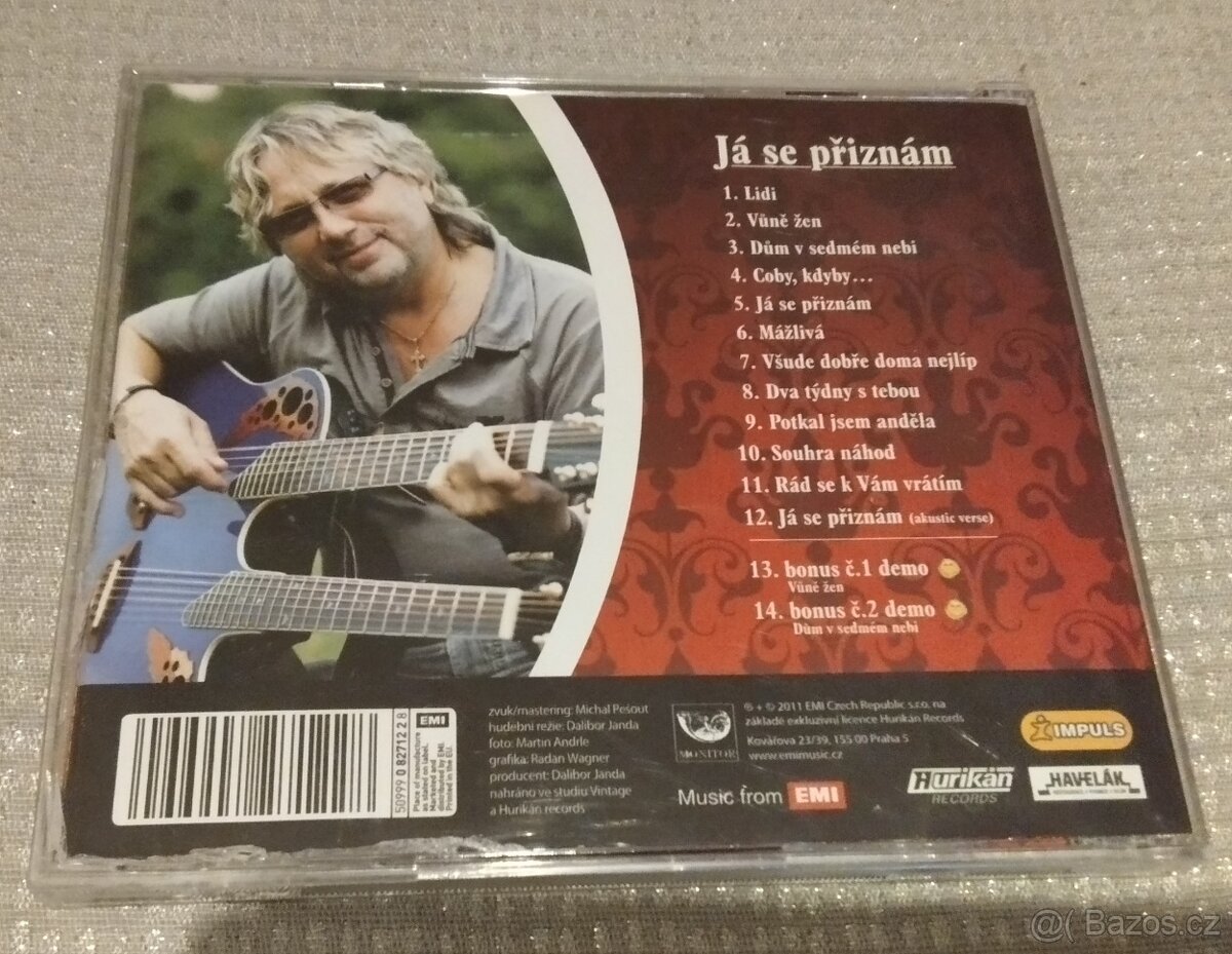 CD Dalibor Janda – Já Se Přiznám /Podepsané/ - 3