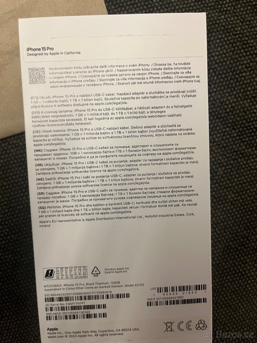 IPhone 15 pro black TITAN - 3