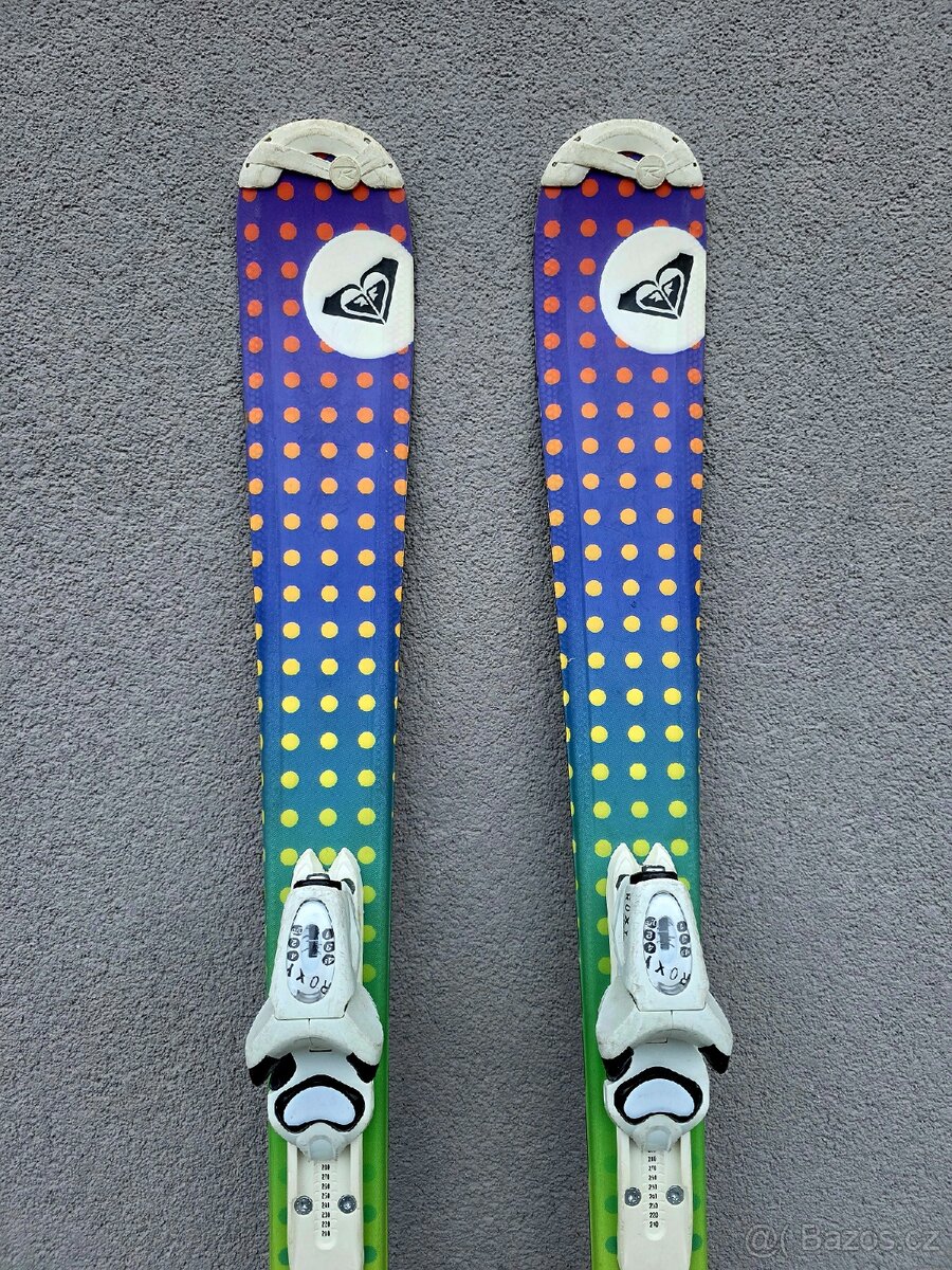 Lyže ROXY, 120 cm + lyžáky TECNO PRO - 3