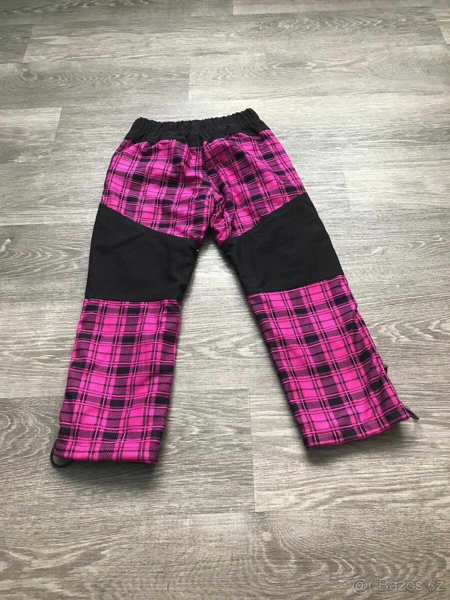 Zateplené kalhoty, vel. 122 - 3