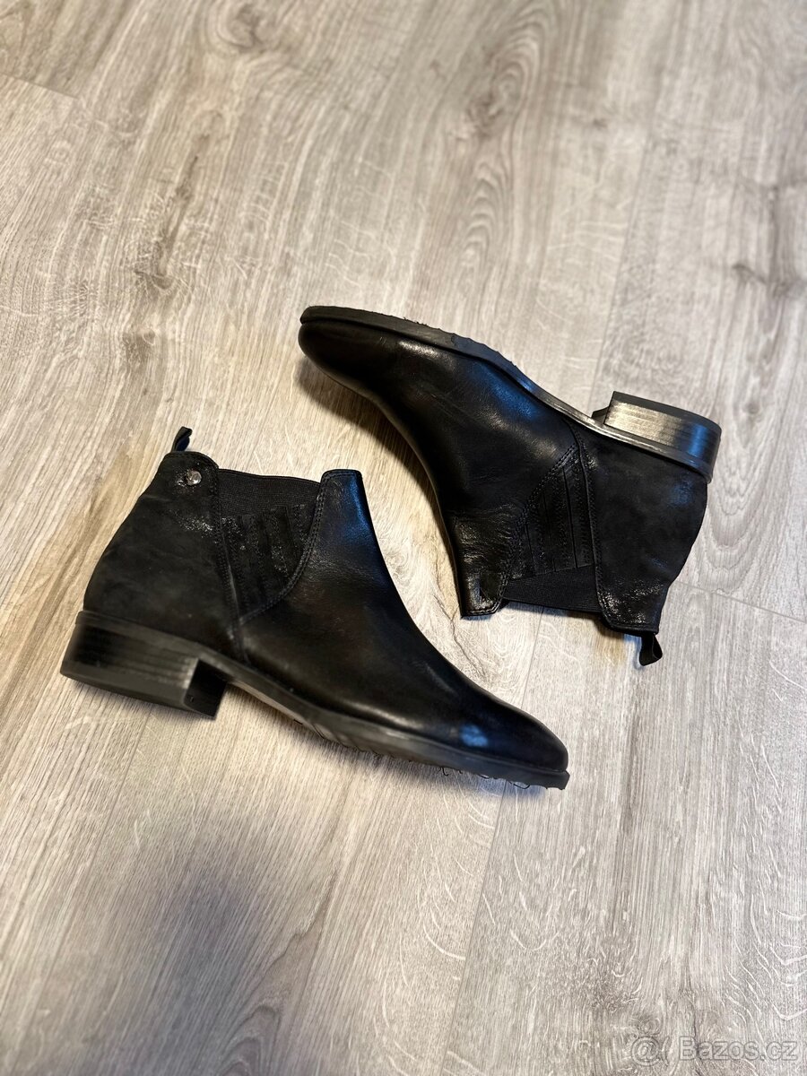 Kozačky Caprice, černé, vel. 40,5 - 3