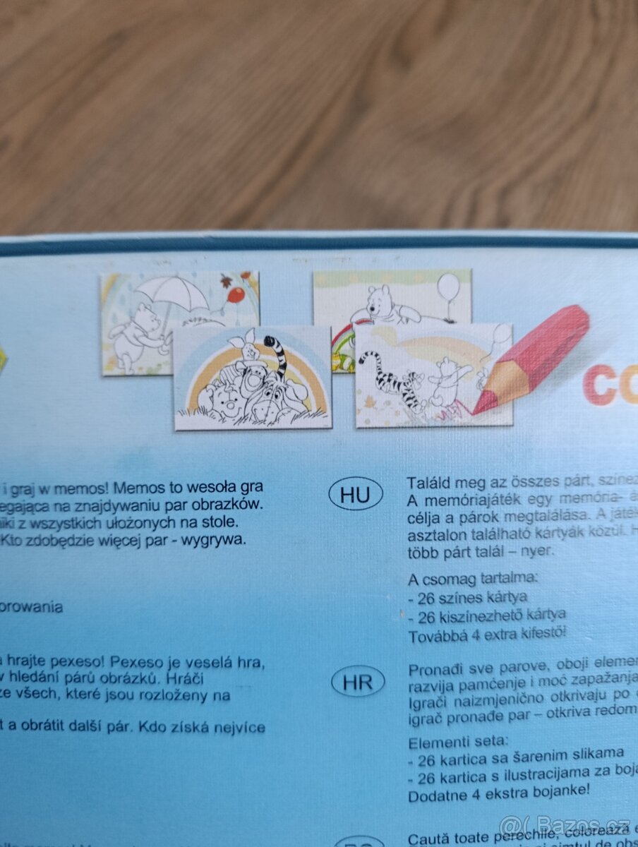 Pexeso Medvídek Pú - 3