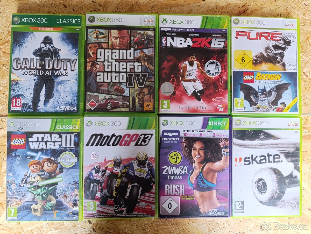 HRY na Xbox 360 - 250,- - 3