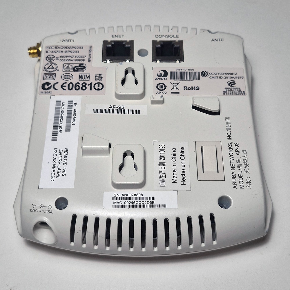 Aruba Networks AP-92 – bezdrátový přístupový bod - 3