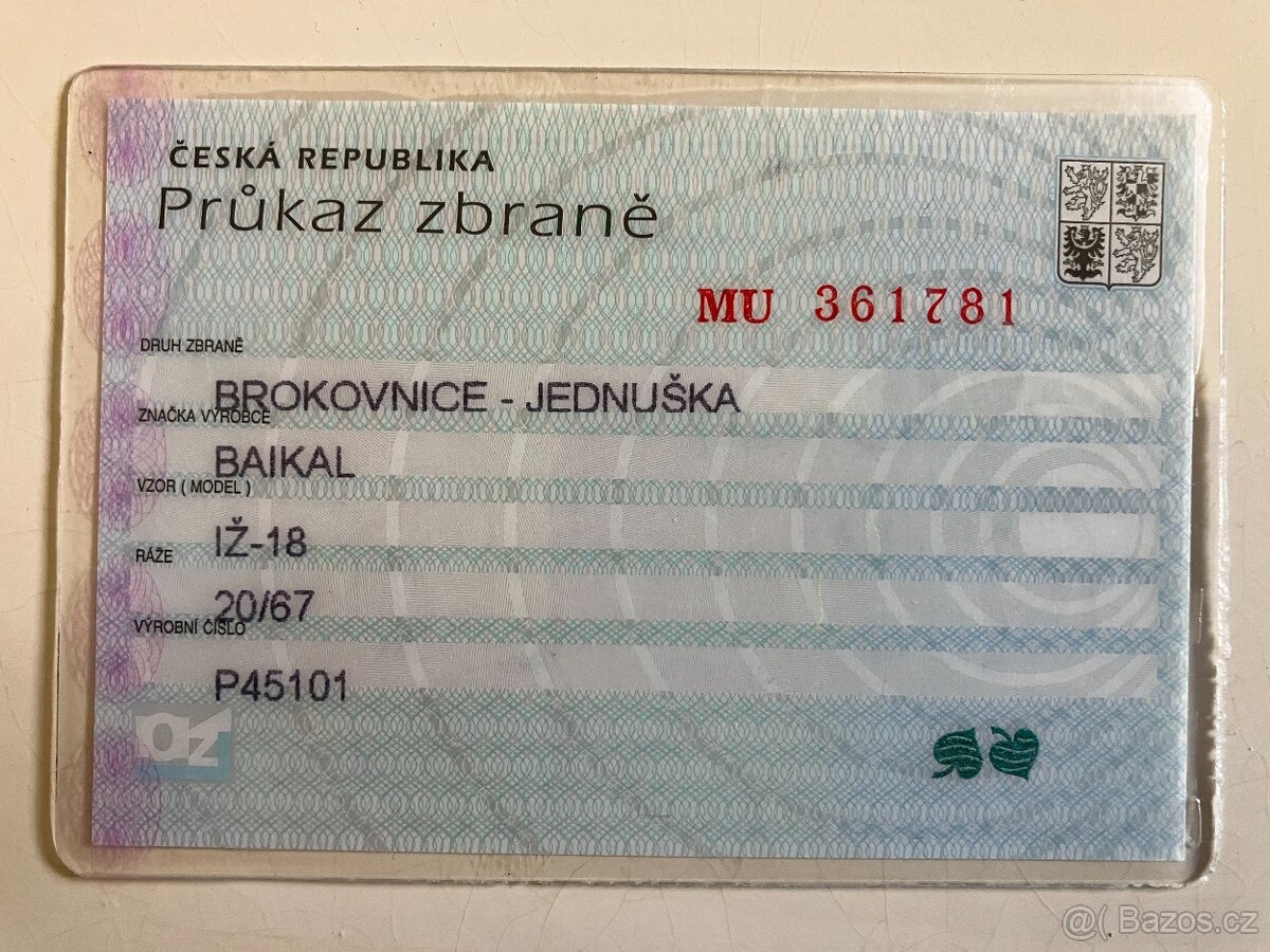 Brokovnice jednuška 20/67 - 3