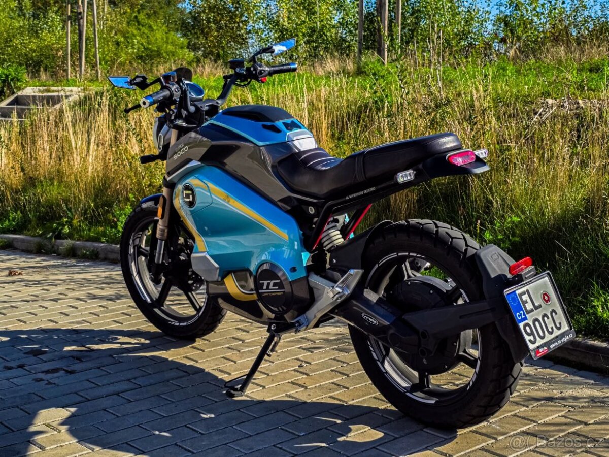 Elektrická motorka Super Soco TC Wanderer - 3