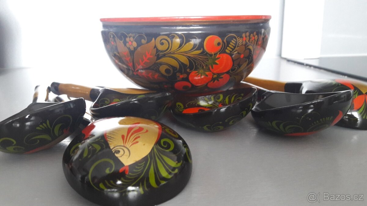 Dřevěná keramika 8 ks - 3