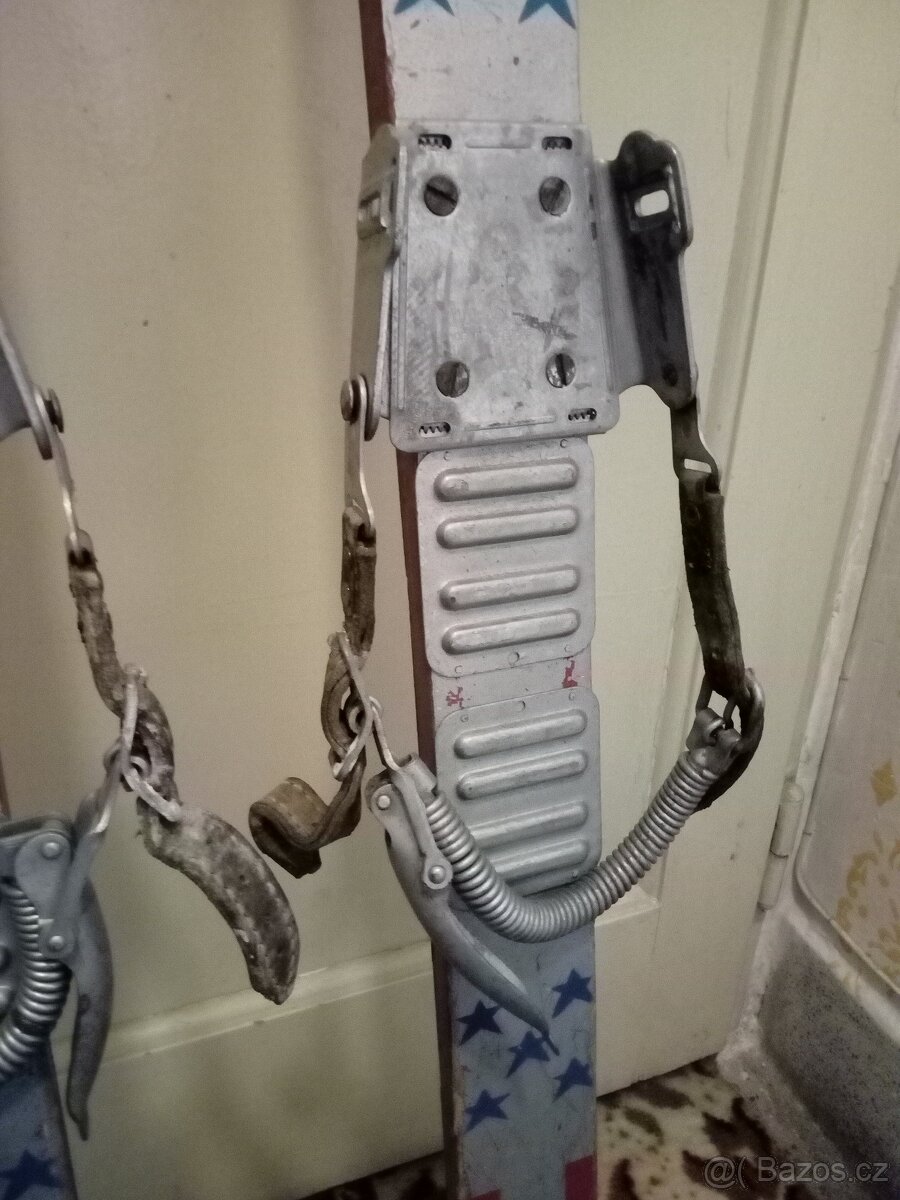 Retro dětské lyže - 3