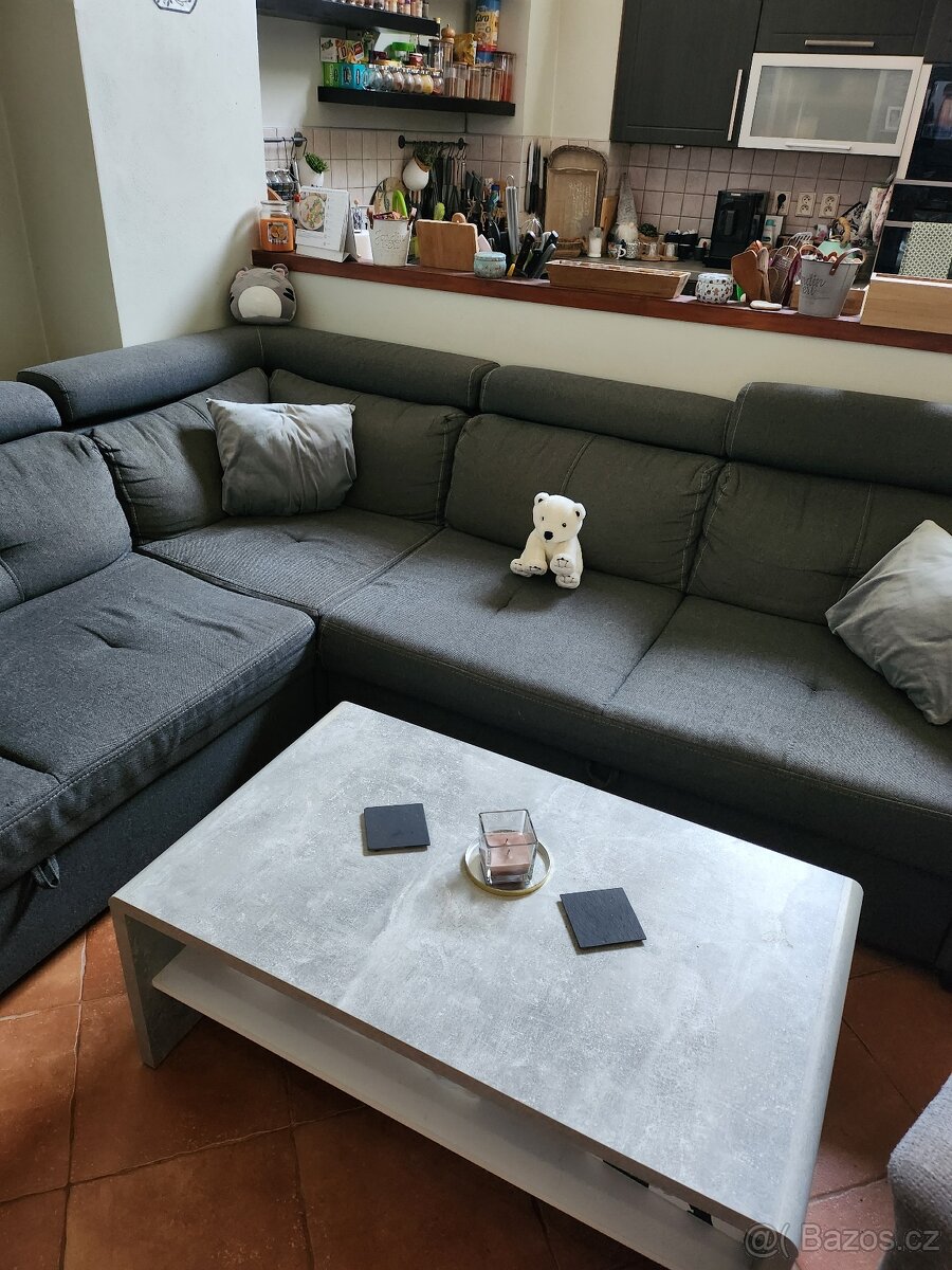 Rozkladaci rohova sedacka - 3