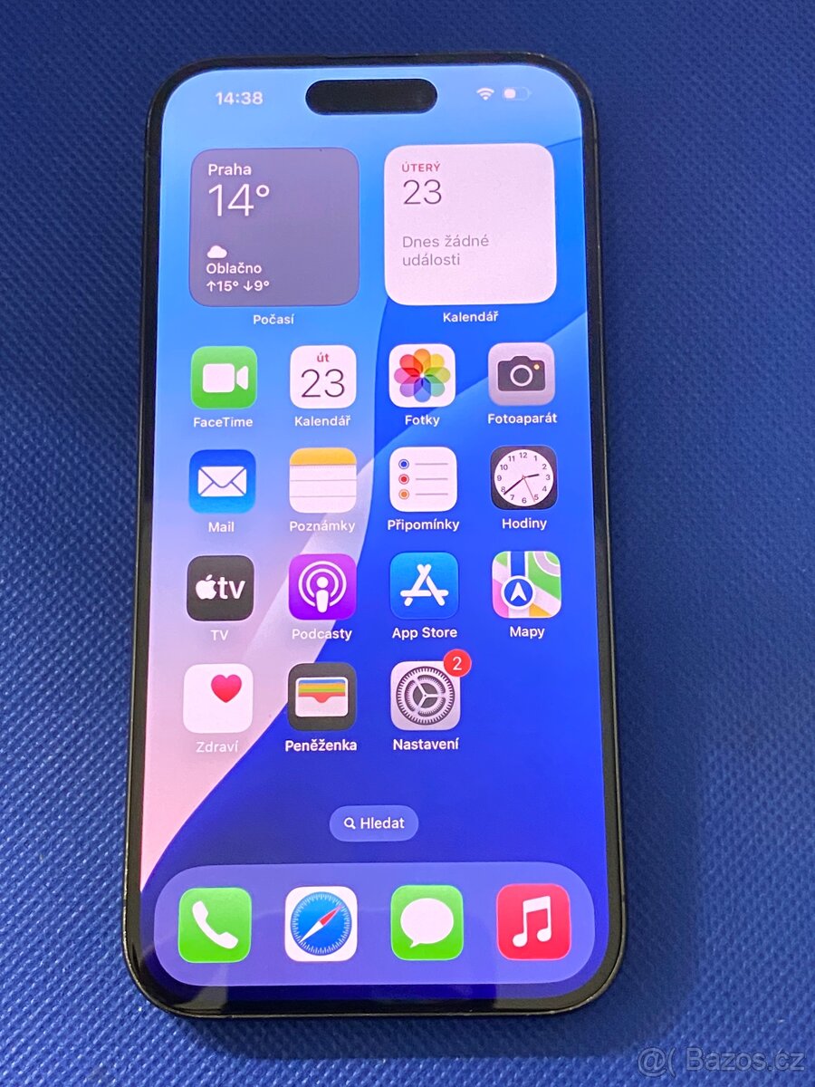 iPhone 15Pro 256GB Blue Titanium - 3