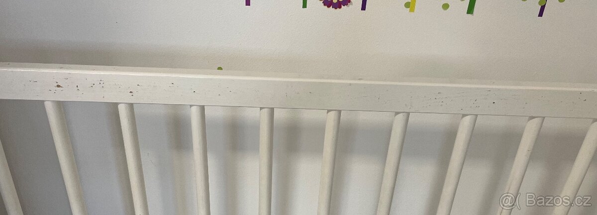 Dětská postýlka 120x60 cm vč. matrace - 3
