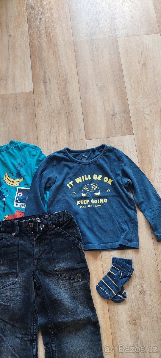 Klučičí trika, velikost: 98-104 - 3