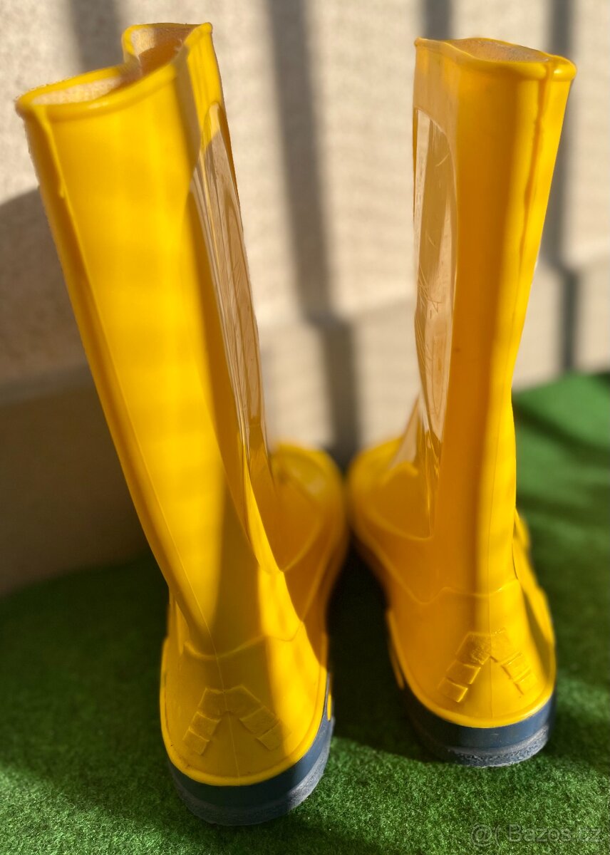 Žluté gumáky/holínky – vel. 33 - 3