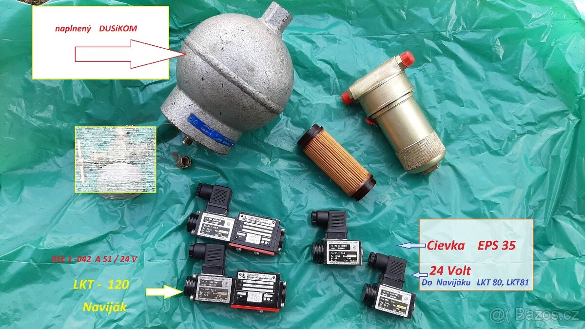 Ventily hydrauliky pracovnich stroju a UNC 060 - 3