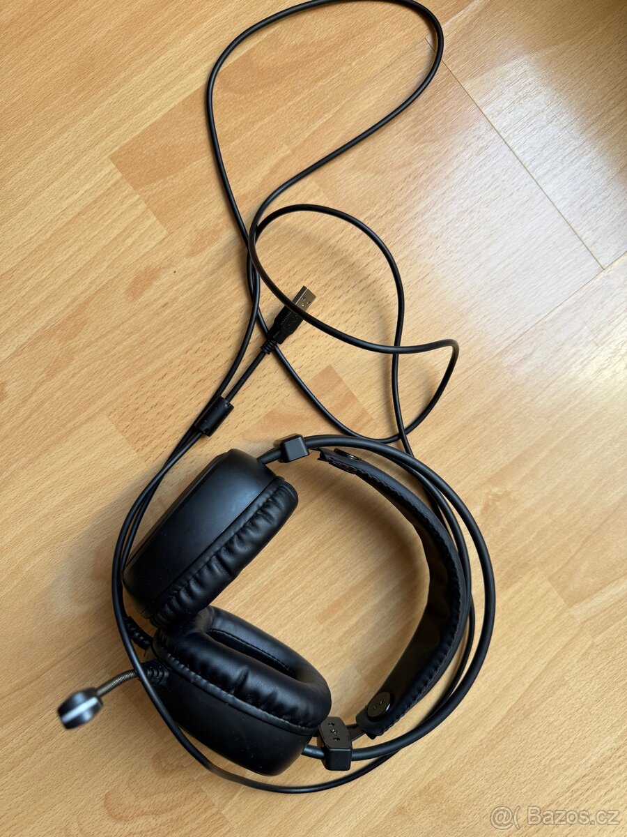 USB sluchátka NiceBoy s mikrofonem, super cena - 3