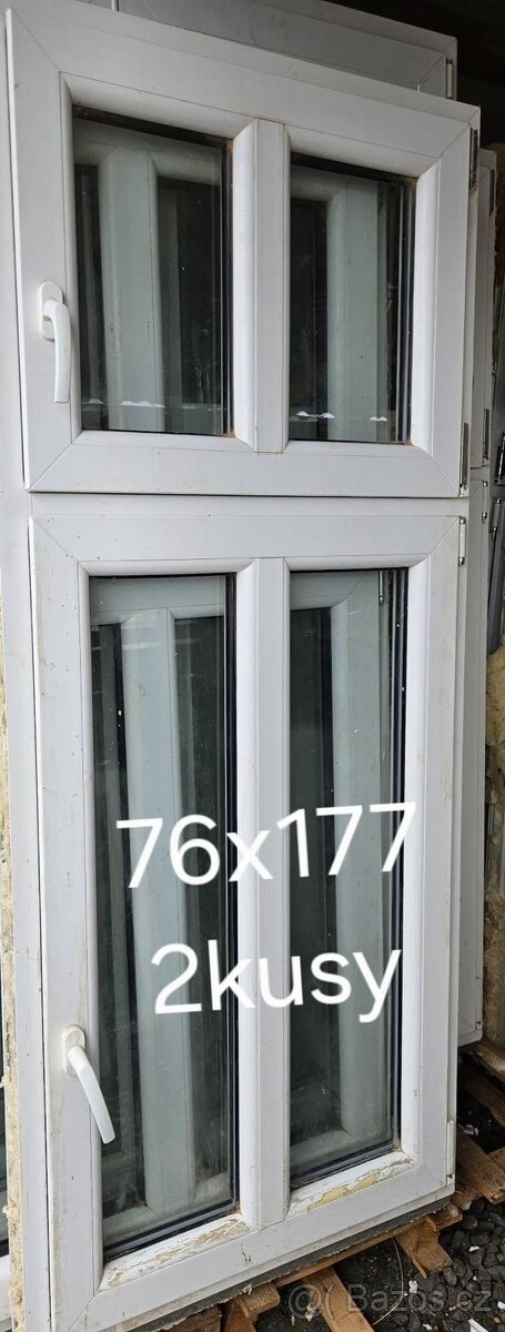 Okna plastová různých rozměrů - 3