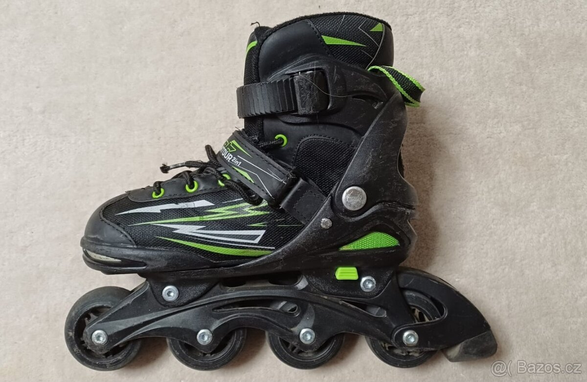 Brusle nastavitelné, vel. 33 - 36 - 3