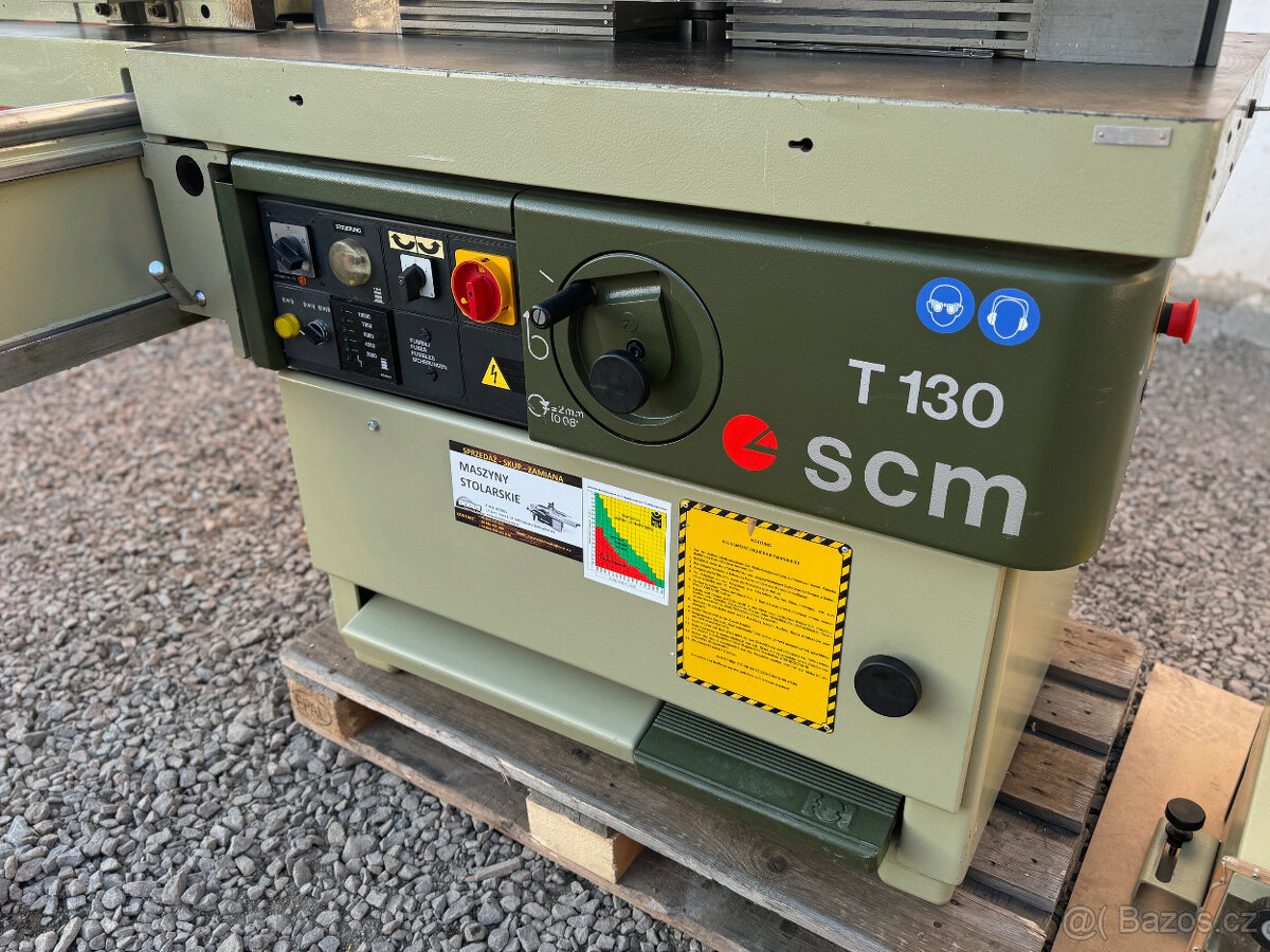 Spodní frézka s vozíkem SCM T130 N - 3