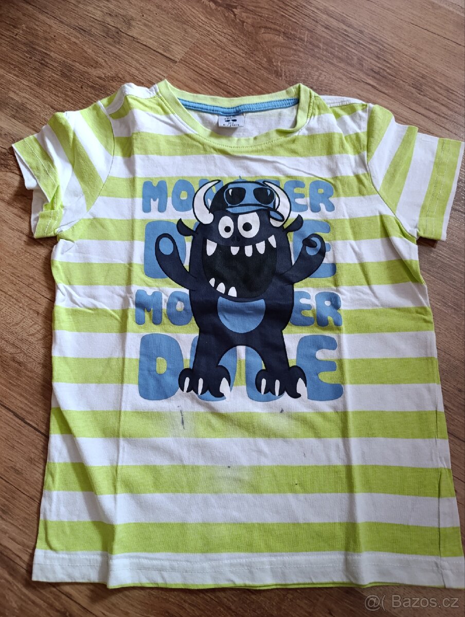 Trička vel. 122 - 3