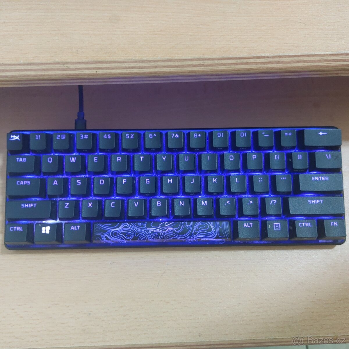 Klávesnice HyperX Alloy Origins 60-US, kabel - 3