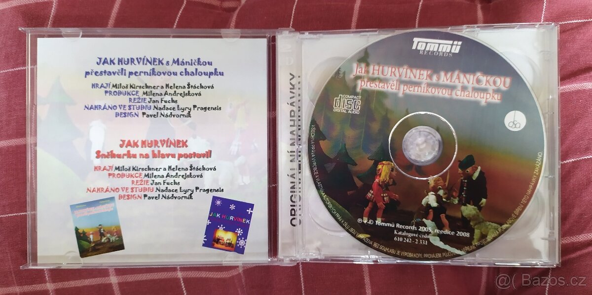 2CD Hurvínek – Perníková chaloupka + Sněhurka - 3